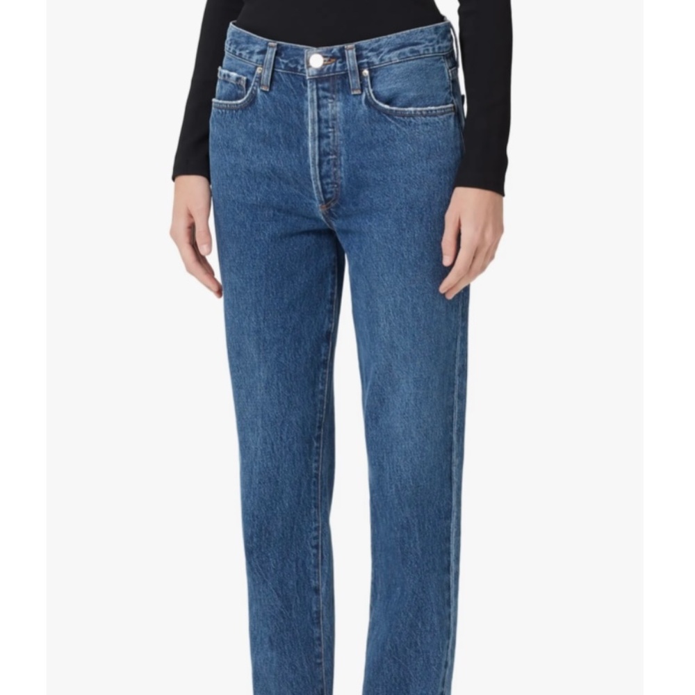 NWOT AG jeans- relaxed skinny jeans- mom jeans- high rise